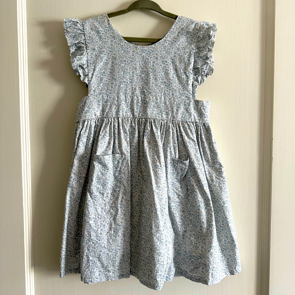 Minnow Pinafore Dress - Girls Size 5/6T